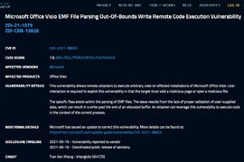 Chuyên gia Việt phát hiện 6 lỗ hổng bảo mật nghiêm trọng của Microsoft, Adobe 