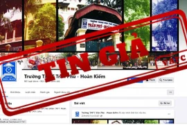 Fanpage của Trường THPT Trần Phú – Hoàn Kiếm bị giả mạo