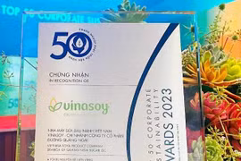 Nhờ tối ưu hóa nguyên liệu, Vinasoy vào "Top 50 doanh nghiệp phát triển bền vững tiêu biểu 2023"