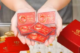 Giá vàng tăng 1,03% trong tháng 1-2025