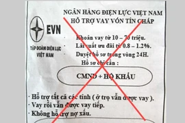 EVN khẳng định không cho vay tín chấp