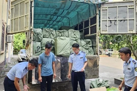 Gần 3 tấn thịt vịt và trứng gà non đông lạnh đang đi tiêu thụ thì bị tạm giữ