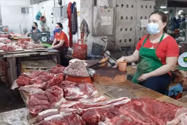Giá thịt lợn tăng 4,29% trong tháng 7