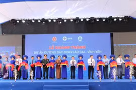 Khánh thành dự án hơn 7.400 tỷ đồng, đường dây 500 kV Lào Cai - Vĩnh Yên