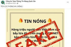 Lợi dụng hình ảnh cơ quan chức năng để lừa đảo trực tuyến, quảng cáo cờ bạc trá hình