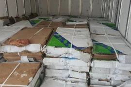 Hà Nội: Phạt 90 triệu đồng đối tượng kinh doanh 5,6 tấn dạ dày lợn đông lạnh nhập lậu