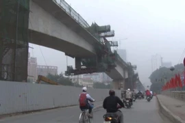 Đường sắt Cát Linh- Hà Đông sẽ được vận hành vào giữa năm 2017