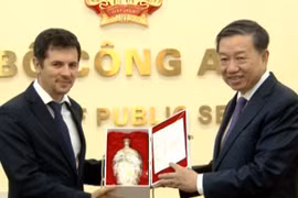 Bộ Công an tiếp đoàn Bộ Nội vụ Bulgari