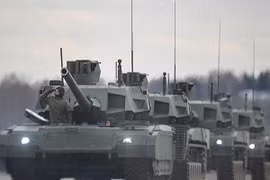 Xem xe tăng Armata lần đầu tiêu diệt mục tiêu trong thử nghiệm chiến đấu