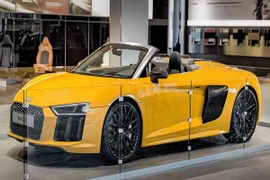 Audi R8 Spyder 2017: Siêu xe mui trần sắp được trưng bày chính quê hương