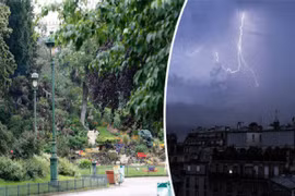 Kinh hoàng: Hàng chục trẻ em bị sét đánh ở Pháp và Đức