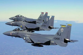 Mỹ lần đầu triển khai 8 chiến đấu cơ F-15C tới Phần Lan đối phó Nga