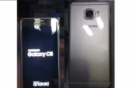 Samsung Galaxy C5 sở hữu vỏ kim loại ấn tượng