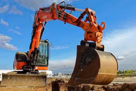 Hy hữu: Dùng máy xúc trộm tiền ngân hàng