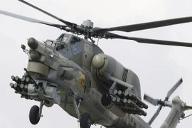 Nga biên chế hơn 20 trực thăng tấn công hiện đại cho quân khu phương Tây