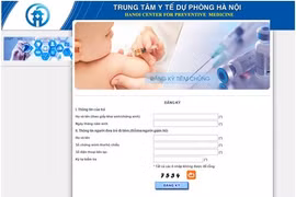 Ngày 3-2, Hà Nội nhận đăng ký tiêm vaccine pentaxim đợt 2