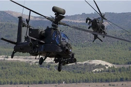 Mỹ tính triển khai trực thăng tấn công Apache đánh IS tại Iraq