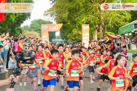 Những khoảnh khắc ấn tượng trong giải chạy gia đình quy mô bậc nhất tại Việt Nam