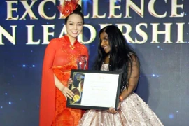 Mai Thu Huyền được vinh danh tại "Giải thưởng quốc tế Việt Nam 2024"