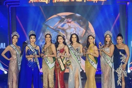 Vũ Thị Hoa xuất sắc đăng quang ngôi vị "Mrs Earth International 2024"