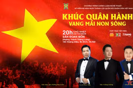 Chương trình nghệ thuật chính luận "Khúc quân hành vang mãi non sông"