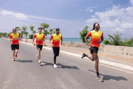 Thí sinh "Mr World 2024" khám phá vẻ đẹp của các cung đường chạy ở Vũng Tàu