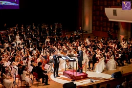 45 thành viên của Dàn nhạc trẻ thế giới mang "Âm thanh của tình anh em" đến Hà Nội