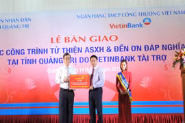 VietinBank tài trợ gần 66 tỷ đồng an sinh xã hội tại Quảng Trị