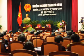 Khai mạc kỳ họp thứ 8 – HĐND TP Hà Nội