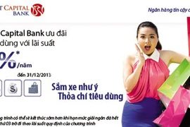 Viet Capital Bank dành ưu đãi cho khách hàng vay tiêu dùng
