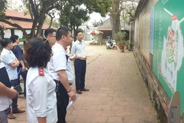 Kiểm tra thực trạng xây dựng nhiều công trình mới tại Di tích Quốc gia chùa Đậu