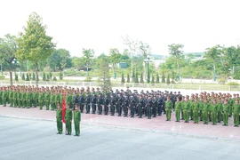 Đề cao điều lệnh, võ thuật, củng cố sức mạnh lực lượng Cảnh sát Cơ động Hà Nội