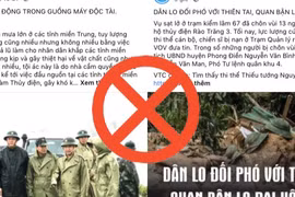 Bình tĩnh, tỉnh táo trước thông tin xấu độc 