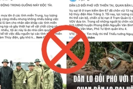 Bình tĩnh, tỉnh táo trước thông tin xấu độc 