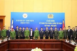 Ghi nhận sự hợp tác tốt đẹp giữa Công an Việt Nam và Cảnh sát quốc gia Hàn Quốc 
