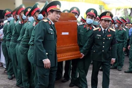 Xúc động Lễ viếng và truy điệu 13 liệt sĩ hy sinh khi tìm kiếm cứu nạn tại thủy điện Rào Trăng 3 