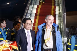 Đón vị khách quốc tế đầu tiên "xông đất" Thủ đô Hà Nội