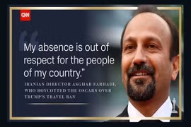 Iran ca ngợi đạo diễn đoạt giải Oscar vì… chống Donald Trump