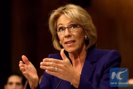 Ứng viên Bộ trưởng Giáo dục Mỹ được phê chuẩn với kết quả chưa có tiền lệ