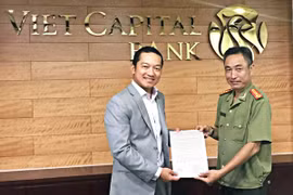 Viet Capital Bank đạt chuẩn an toàn về an ninh, trật tự