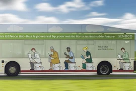 Xe buýt chạy bằng chất thải con người