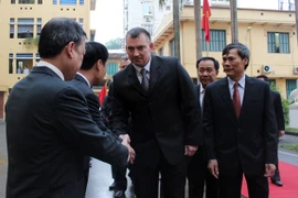 Đoàn Bộ Nội vụ Cộng hòa Balarus thăm và làm việc tại CATP Hà Nội