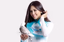 Nguyễn Thị Loan mang "ước vọng hoà bình" tới Mỹ