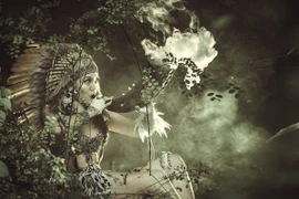 Vũ công bellydance Đỗ Hồng Hạnh hoá thân thổ dân cực "chất"