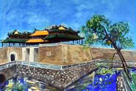 Lương Giang mở triển lãm bán tranh để làm từ thiện