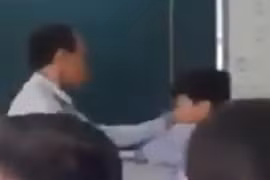 Giám thị đánh học sinh bị đình chỉ công tác tạm thời