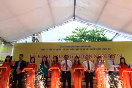 Mở 2 tuyến buýt phủ sóng vùng ngoại thành Sóc Sơn và Thanh Oai