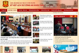 Xây dựng website kyvatlichsucand.vn