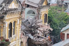 Chủ tịch UBND TP Hà Nội chỉ đạo khắc phục vụ sập nhà 107 Trần Hưng Đạo