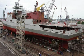 Nga hạ thủy khinh hạm mang tên lửa điều khiển cho Hạm đội Biển Đen